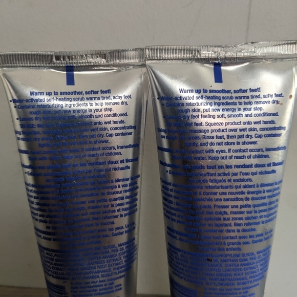 Avon Foot Works Silver Thermal Exfoliating Scrub - Picture 2 of 2